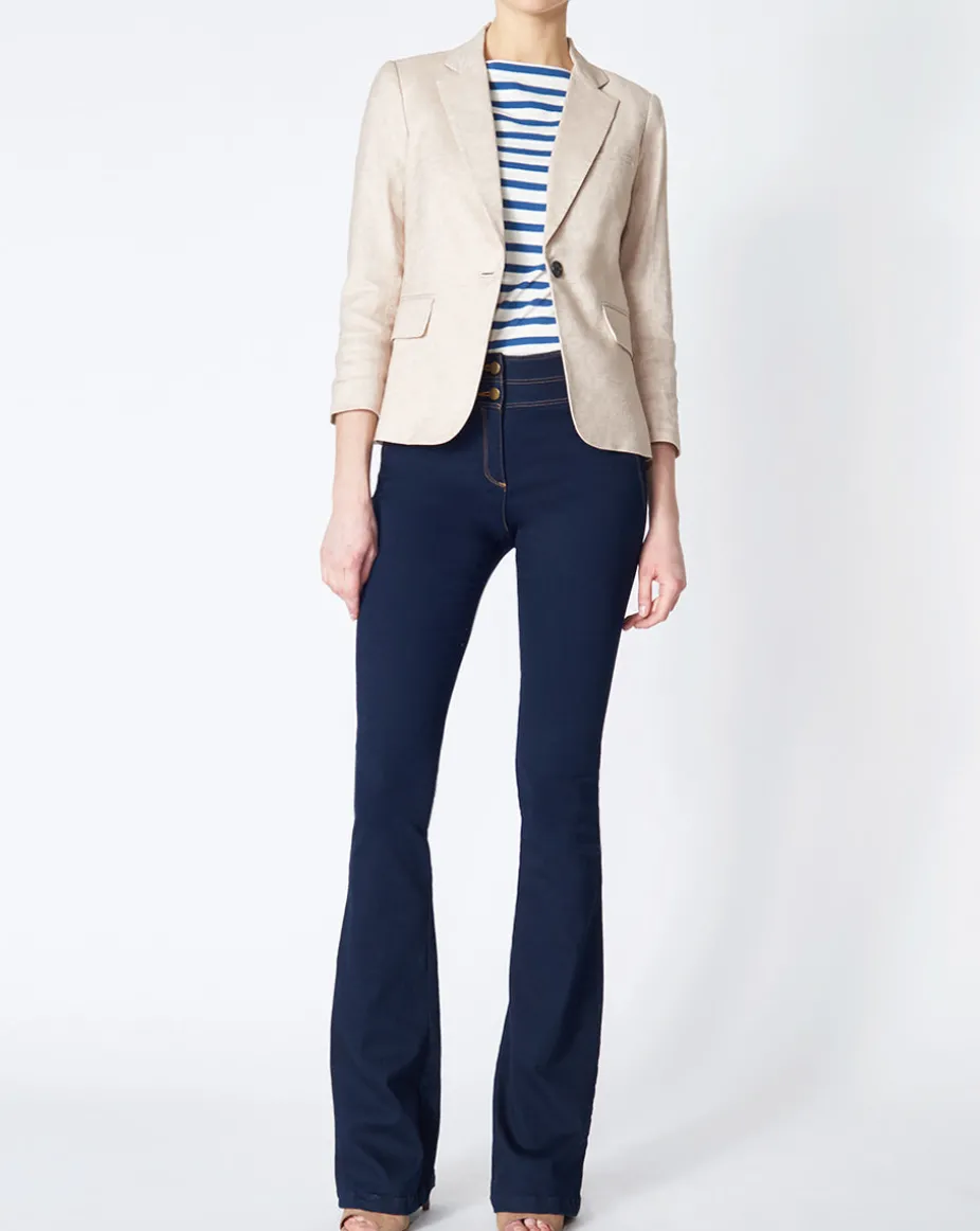 Schoolboy Linen Dickey Jacket