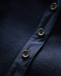 Scottie Button-Down Shirt in Navy