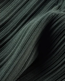Semma Rib-Knit Tank in Forest Green