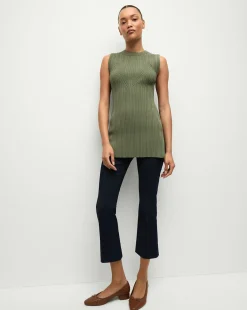 Semma Sweater in Stone Army