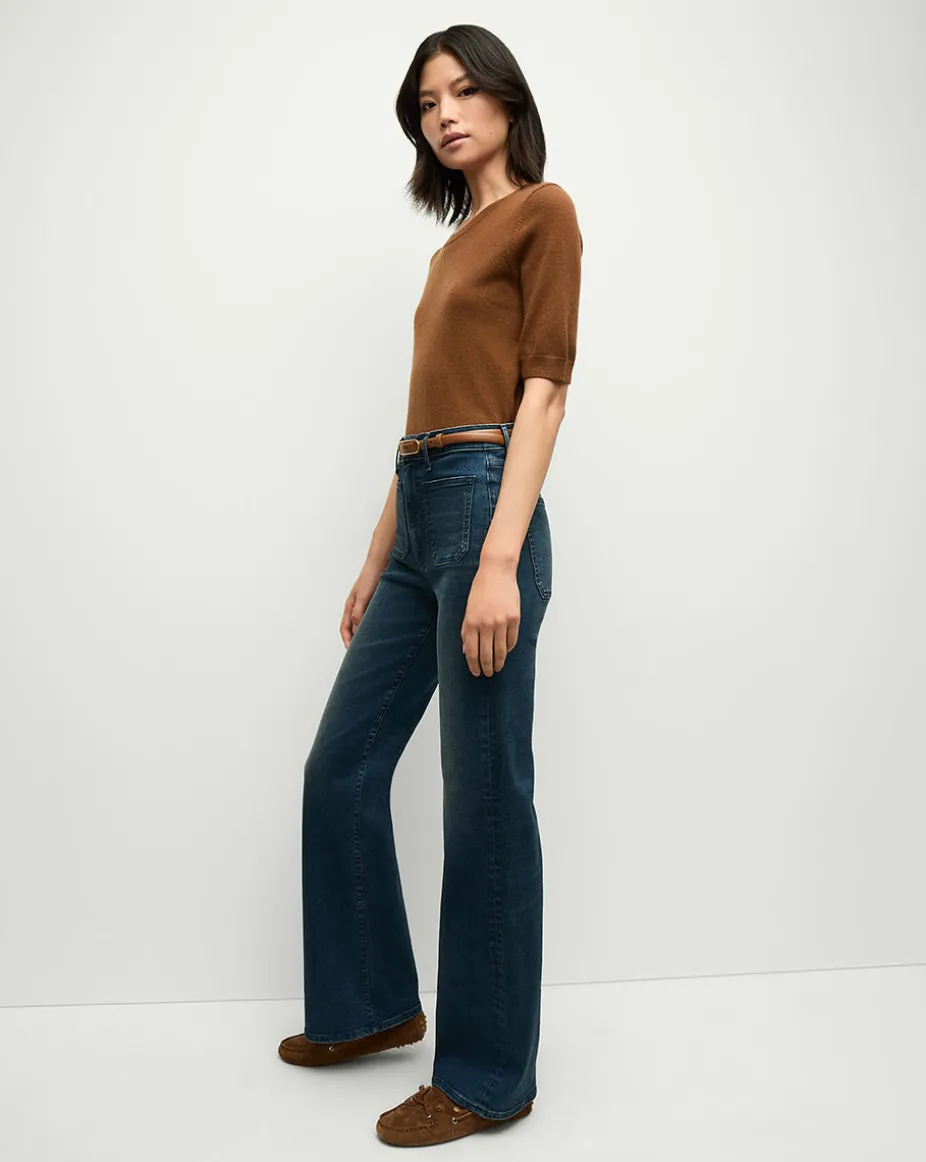 Shana Cashmere Sweater in Brown