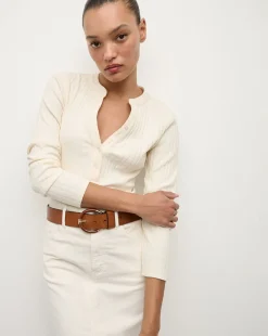 Sibilla Leather Belt in Brown
