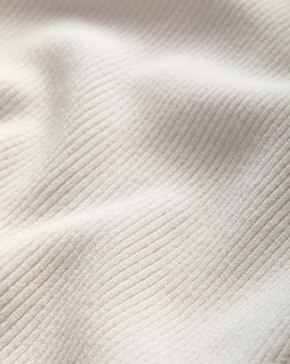 Sid Sleeveless Crew-Neck Pullover in White