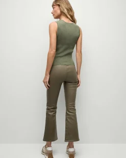 Sid Sleeveless Pullover in Stone Army