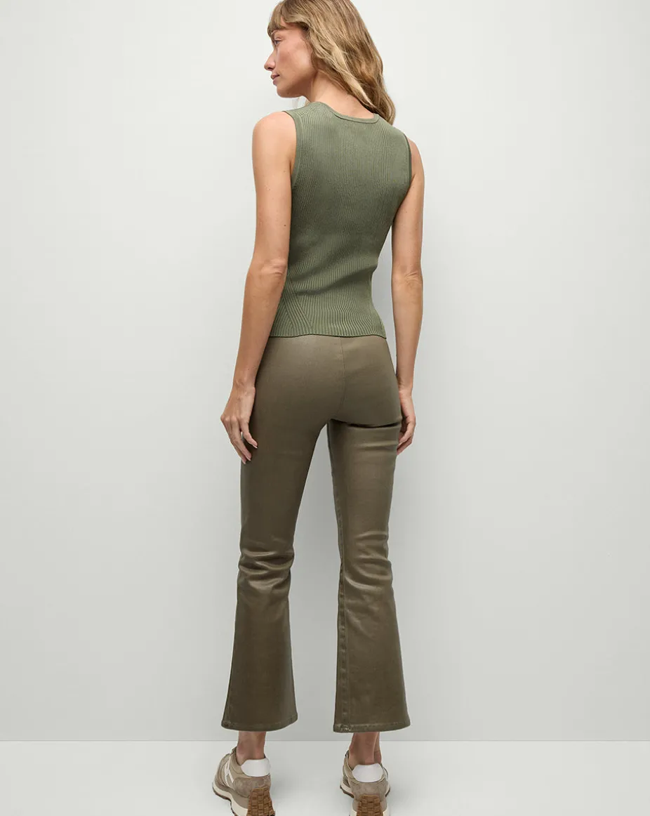Sid Sleeveless Pullover in Stone Army