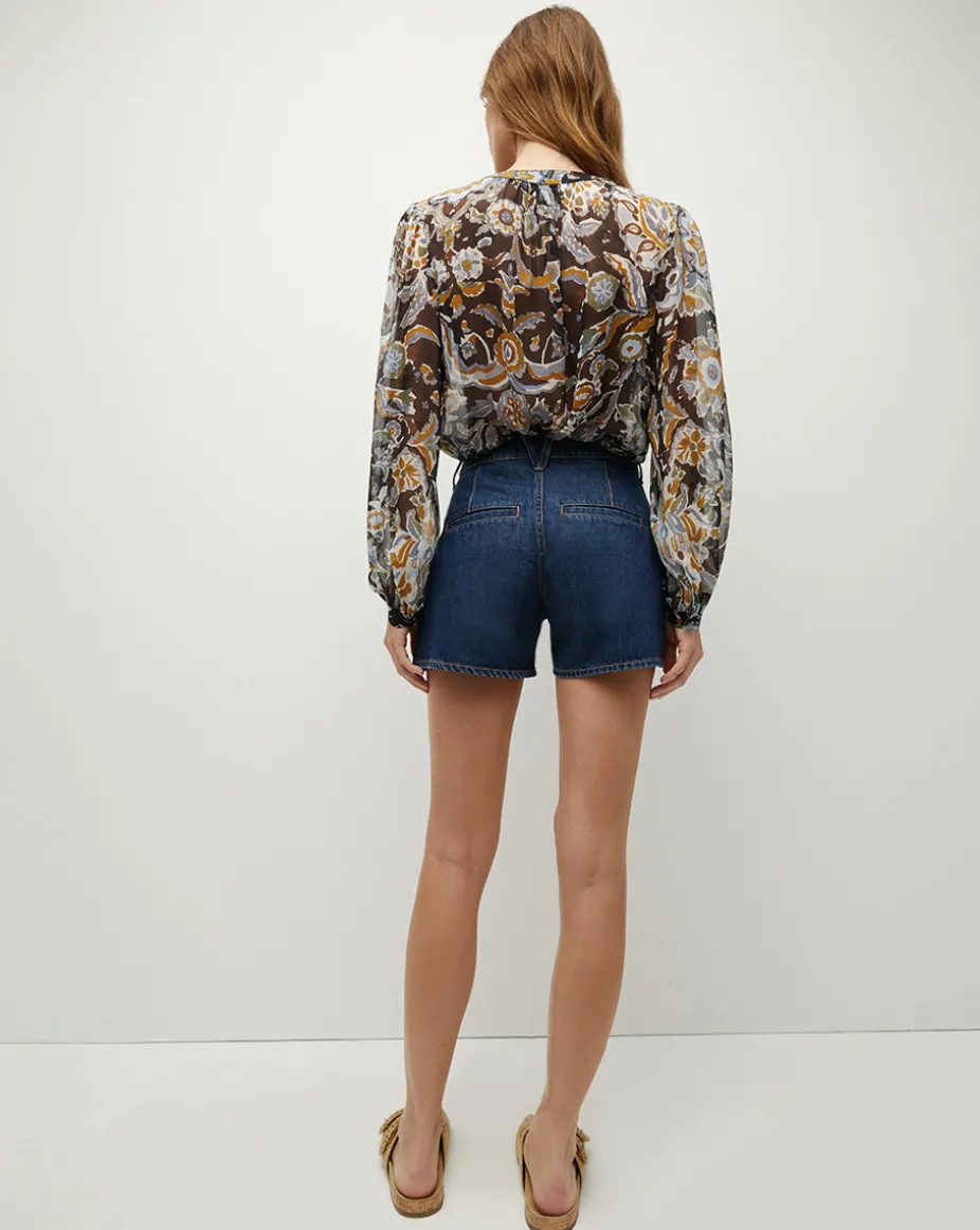 Simpson Denim Short in Dusted Oxford