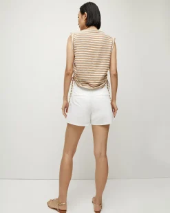 Simpson Denim Short in White