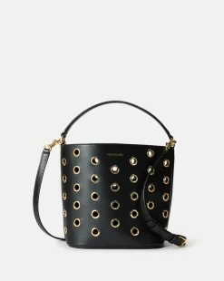 Small Grommet Feedbag in Black