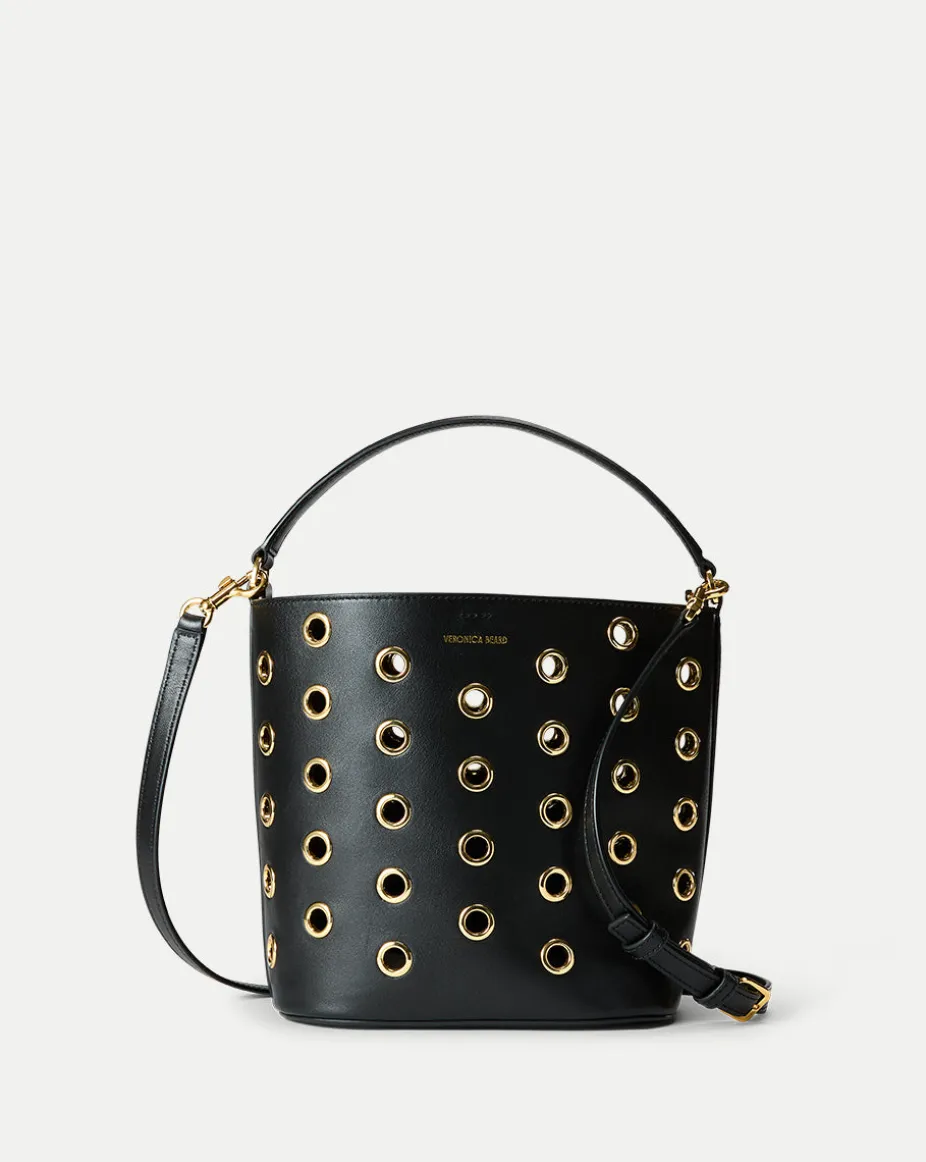 Small Grommet Feedbag in Black