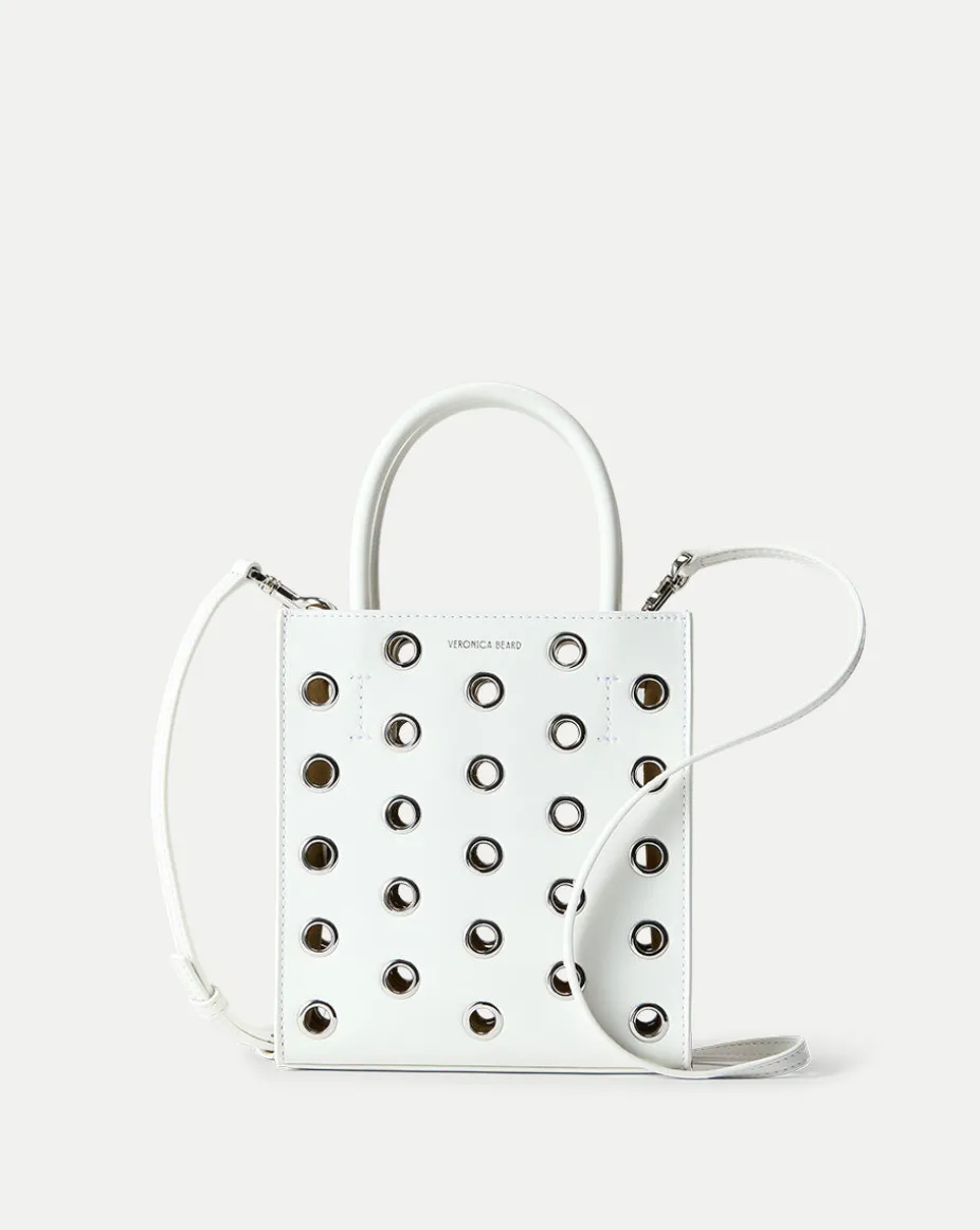 Small Grommet Shopper in Off-White