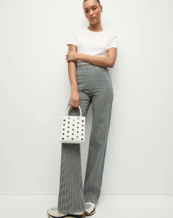 Small Grommet Shopper in Off-White