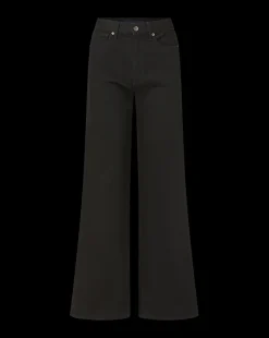 Taylor High Rise Wide Leg in Onyx