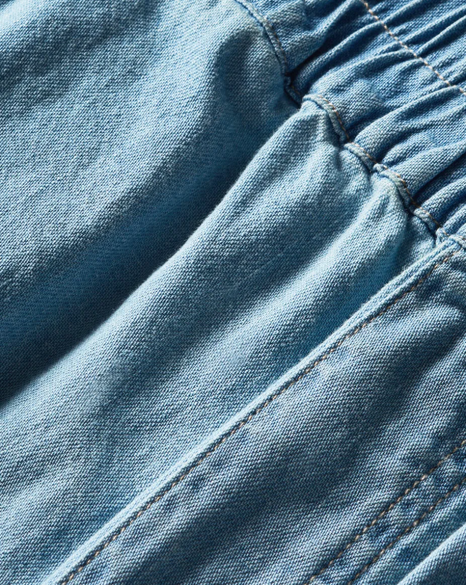 Tijana Chambray Short in Sky