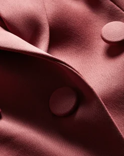 Tomi Satin Dickey Jacket in Rose