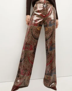 Tonelli Pant in Red Multi