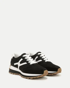 Valentina Sneaker in Black & White