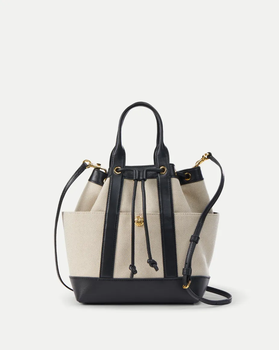 Veronica Beard Goody Bag in Natural/Black