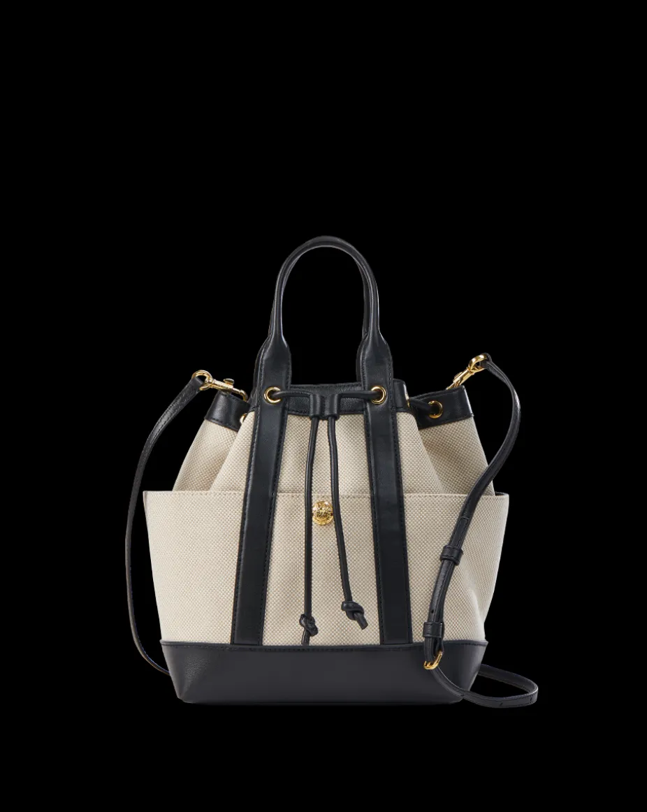 Veronica Beard Goody Bag in Natural/Black