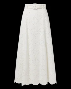 Vintry Eyelet Skirt