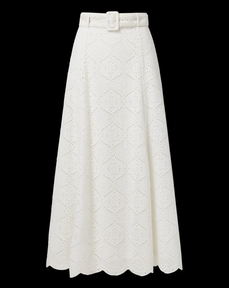 Vintry Eyelet Skirt