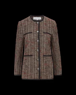 Watkins Dickey Jacket in Grey Multi