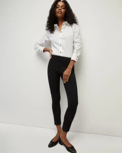 Zip Back Scuba Pant